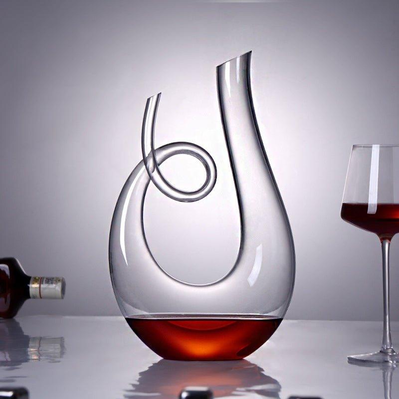 Abstract Style Wine Decanter