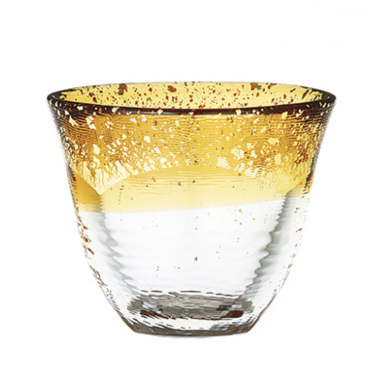 Toyo-Sasaki Kogei Gold Foil Sake Glasses