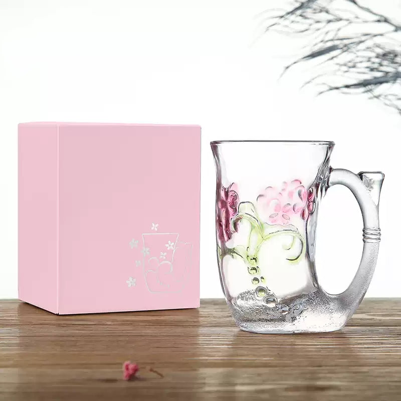 Toyo-Sasaki Handcrafted Mermaid Mug Glass Collection