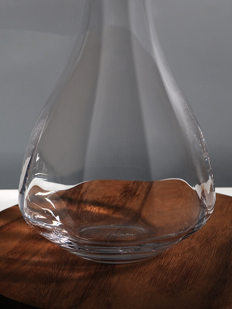 Handcrafted Crystal Elixir Wine Decanter