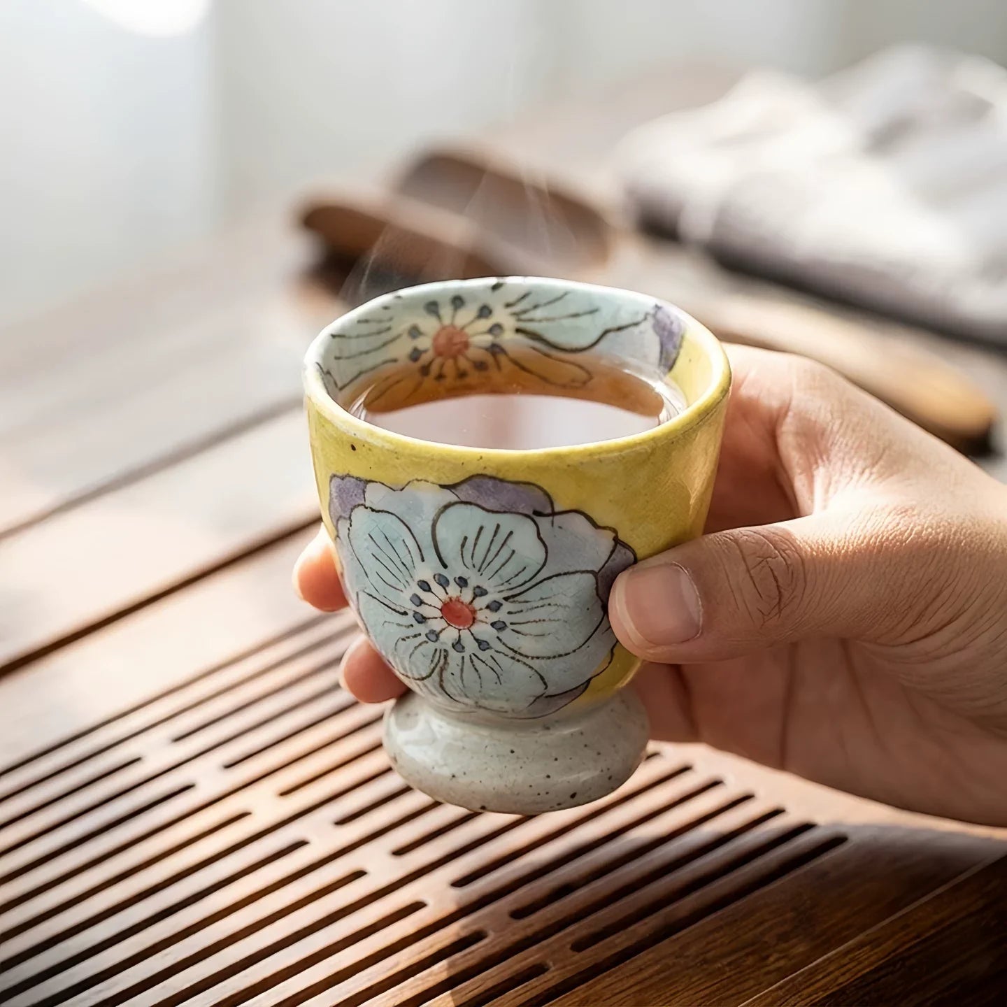 Hatsuichi Mino Ware Hana no Toki Tea Set Collection
