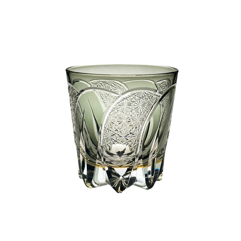 Edo Kiriko Shadow Luminary Whiskey Glass