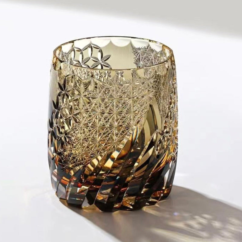 Romance Edo Kiriko Whiskey Glass
