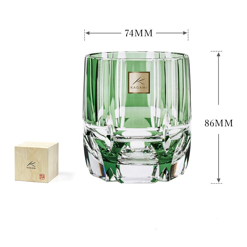 GoGlassCup Bamboo Stem Series Whiskey Glass