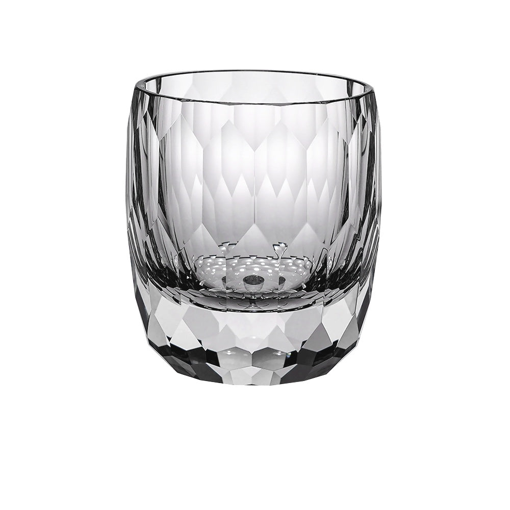 Japanese Edo Kiriko Diamond Faced K9 Crystal Whiskey Glass