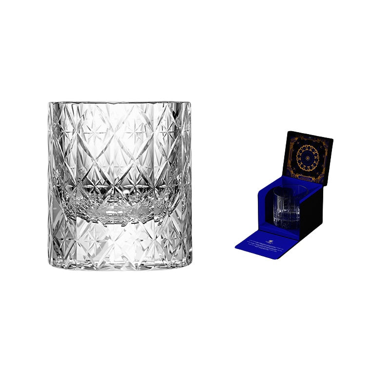 JANPAN Edo Kiriko Crystal Star Whiskey Glass