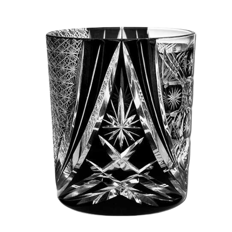 Night Eternal Day Edo Kiriko Glass