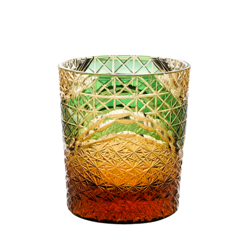 Landscape Japanese Edo Kiriko Whisky Glass