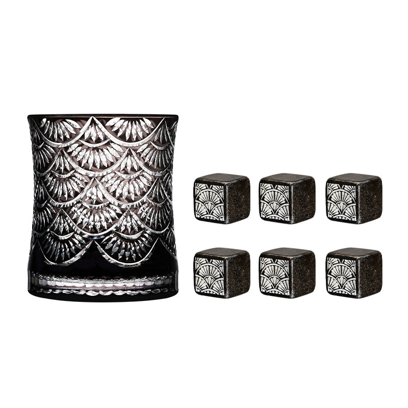Wild Series Peacock Whiskey Glass