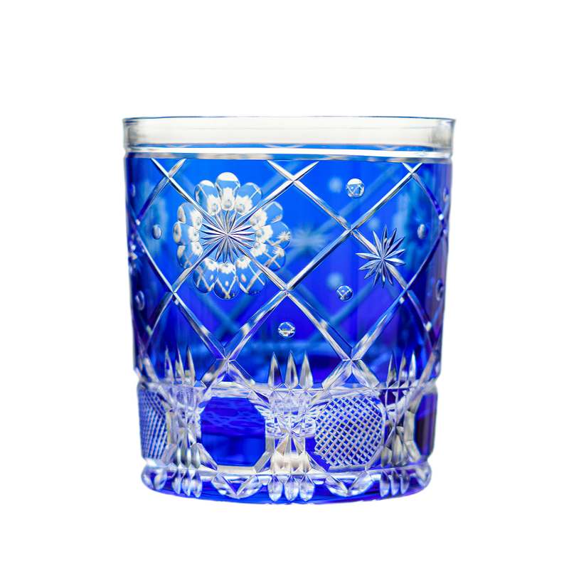 Retro Flower Cage Kiriko Glasses
