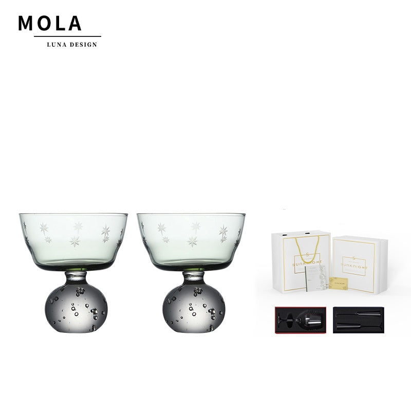 MOLA.LUNA Facing the Star Whiskey Glass
