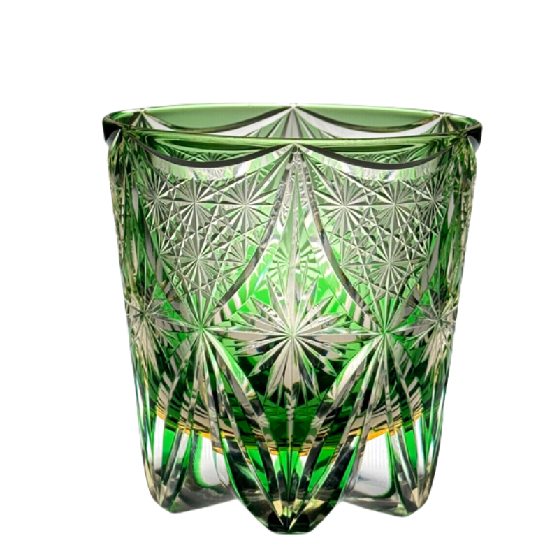 The Secret Key of Lola Edo Kiriko Whiskey Glass