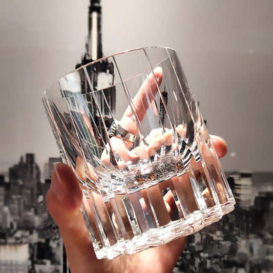 K9 Crystal Japanese Edo Kiriko Whiskey Glass - Transparent