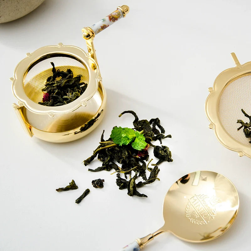 Minton Royal Tea Strainer Collection Set