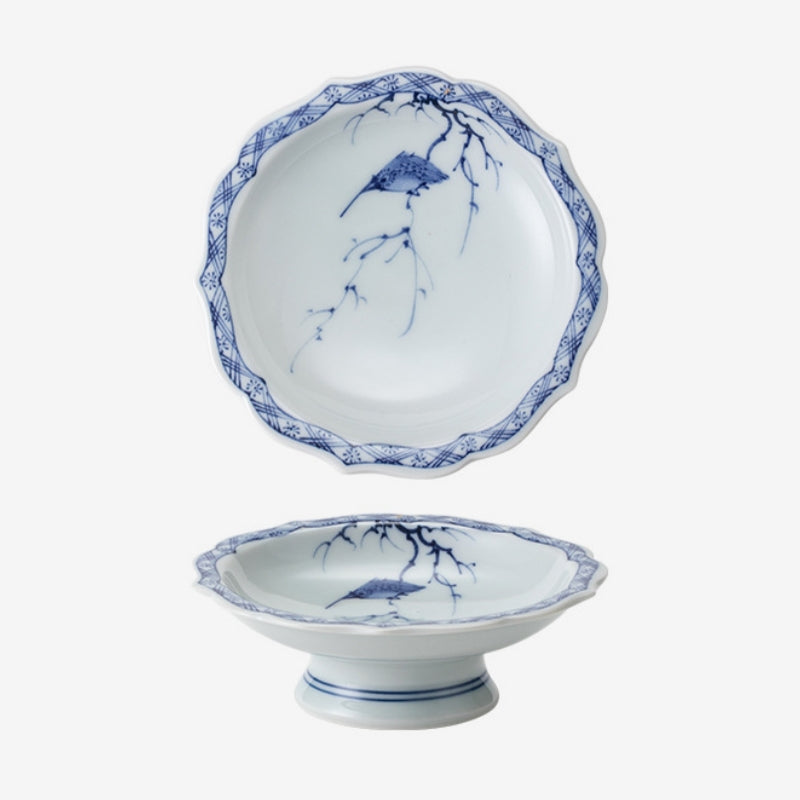 Hatsuichi Arita Ware Edanagi Ceramic Plate Collection