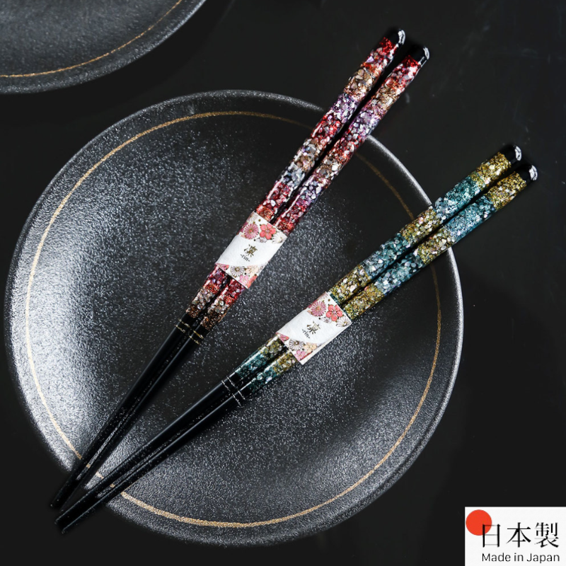 Japanese Handcrafted Starry Night Wooden Chopsticks