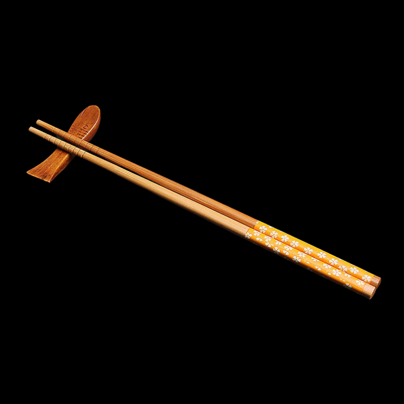 Japanese Handcrafted Sakura Bamboo Chopsticks Set
