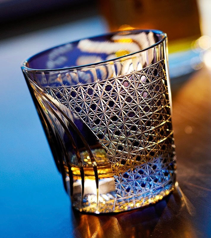 The Majestic Tiger Master-Edition Edo Kiriko Whiskey Glass