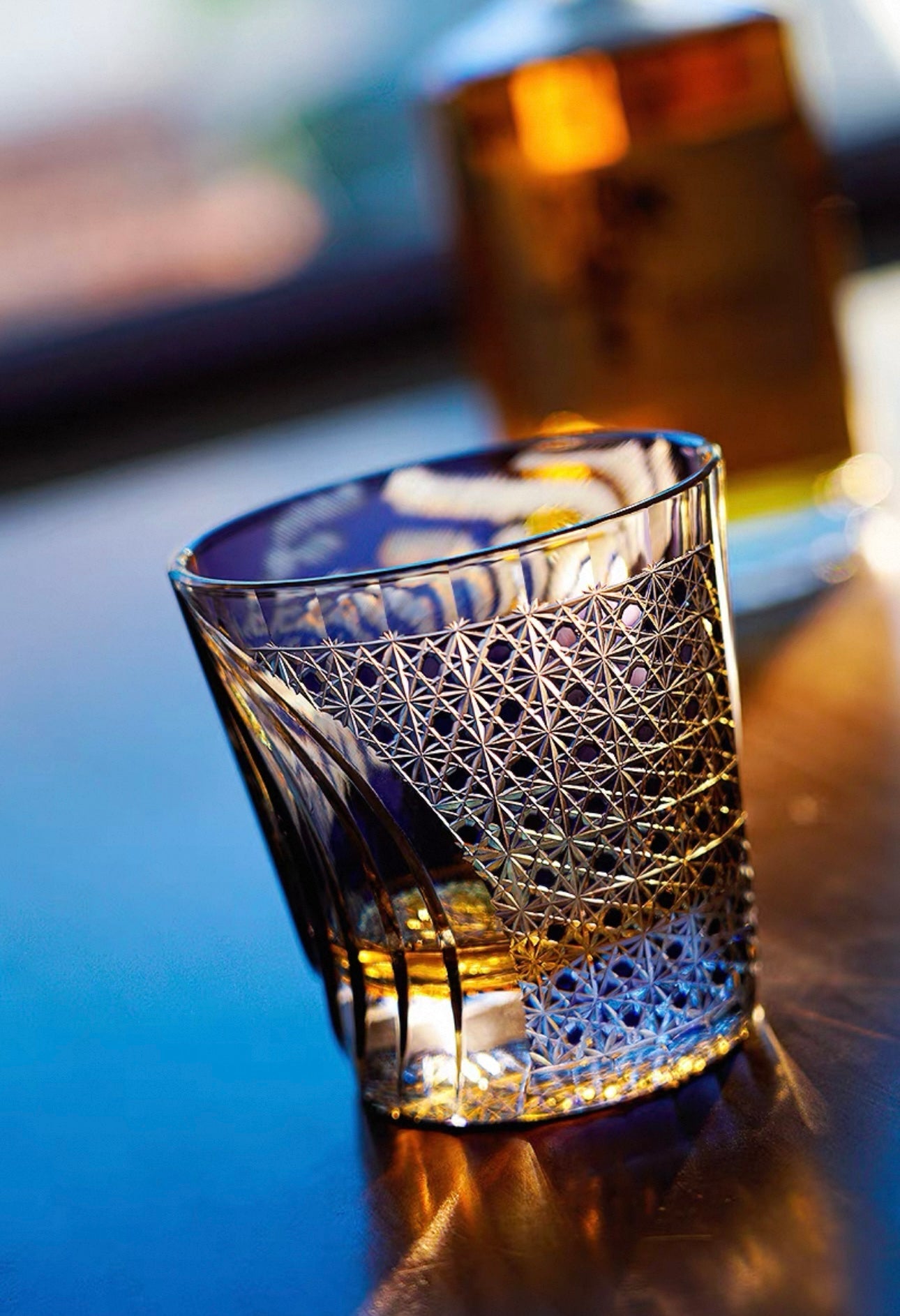 The Majestic Tiger Master-Edition Edo Kiriko Whiskey Glass