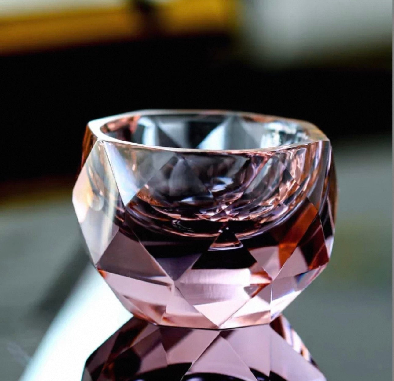 Handcrafted Gold Leaf Crystal Cup - Your Personal Master Cup