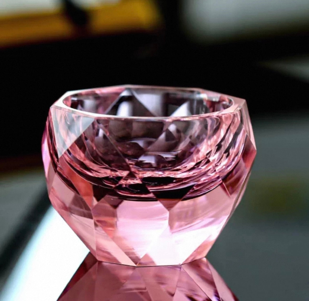 Handcrafted Gold Leaf Crystal Cup - Your Personal Master Cup