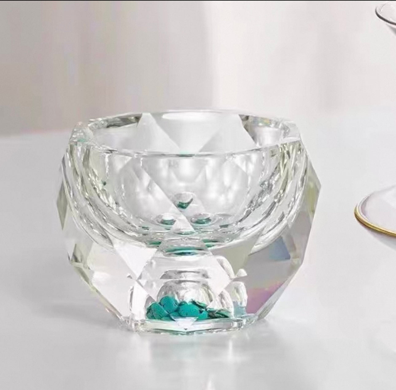 Handcrafted Gold Leaf Crystal Cup - Your Personal Master Cup