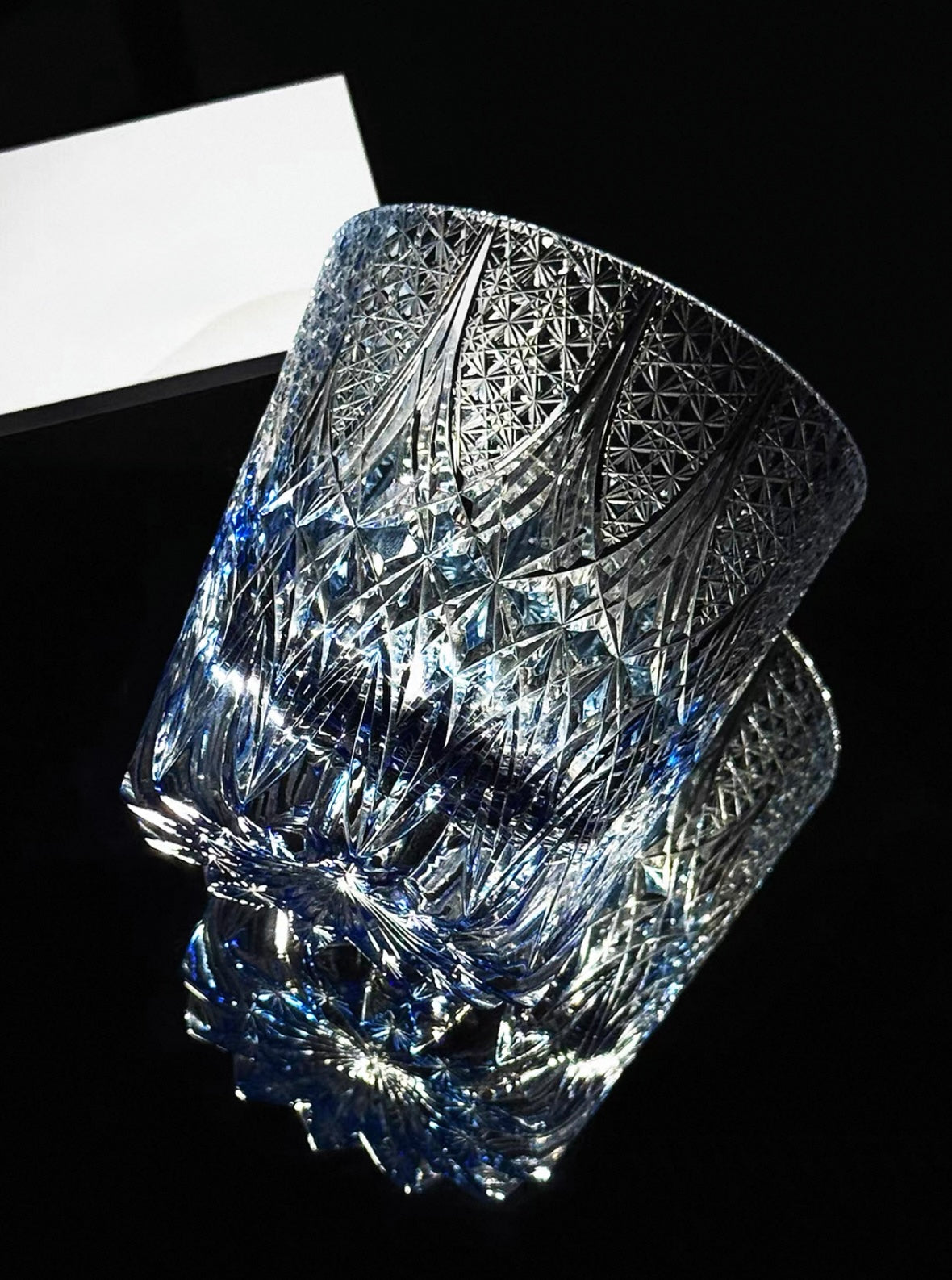 Star of Eternity Edo Kiriko Whiskey Glass