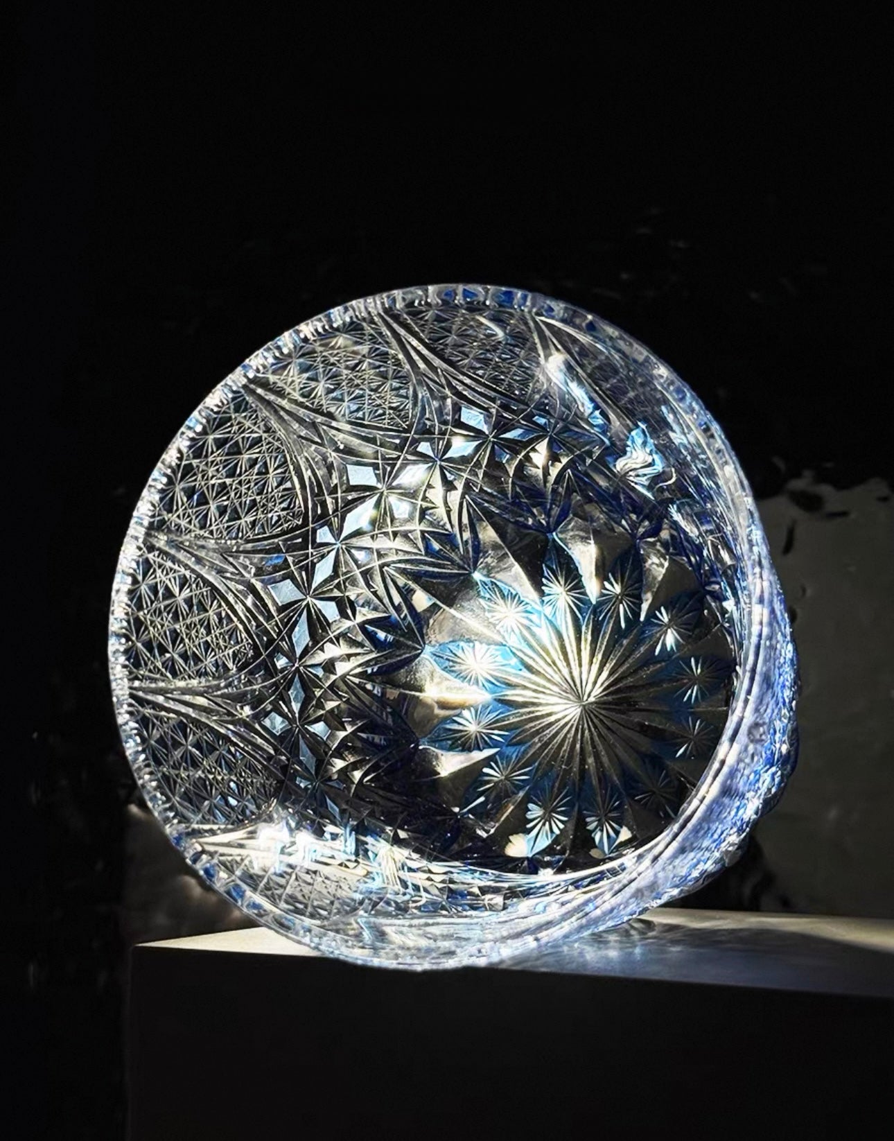 Star of Eternity Edo Kiriko Whiskey Glass