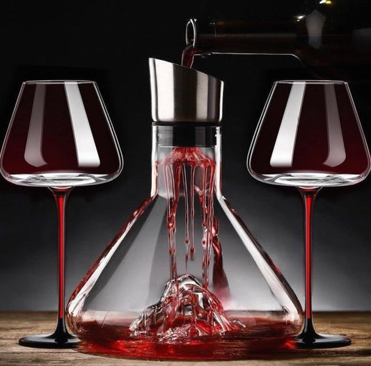 Fuji Cascade Wine Decanter – Where Elegance Meets Aeration