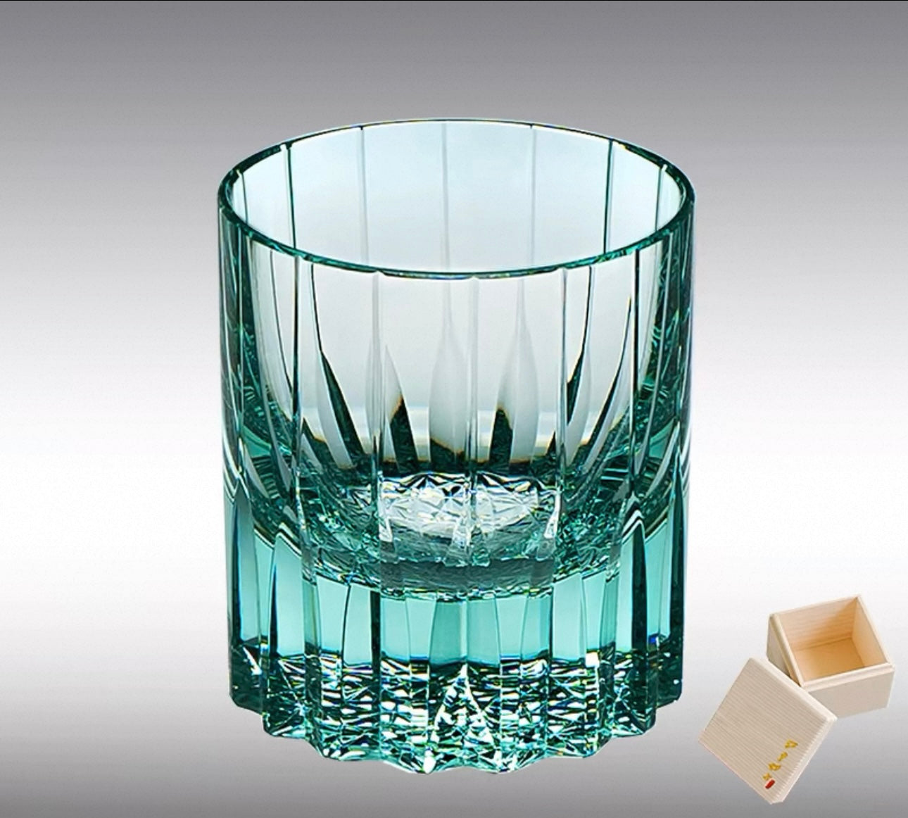 Edo Kiriko Multi-Color Edition Dazzling Whisky Glass - Handcrafted Japanese Artistry