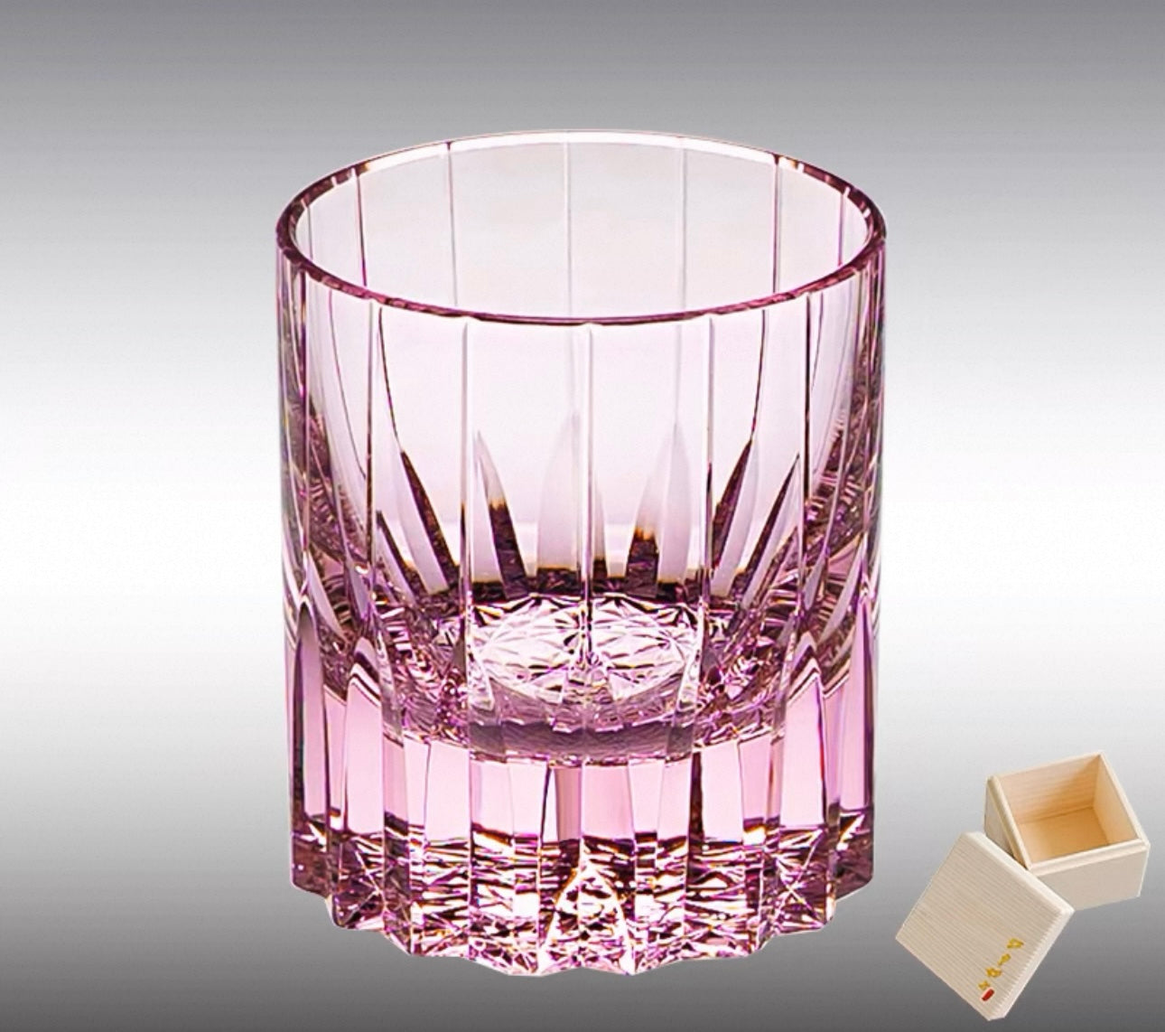 Edo Kiriko Multi-Color Edition Dazzling Whisky Glass - Handcrafted Japanese Artistry