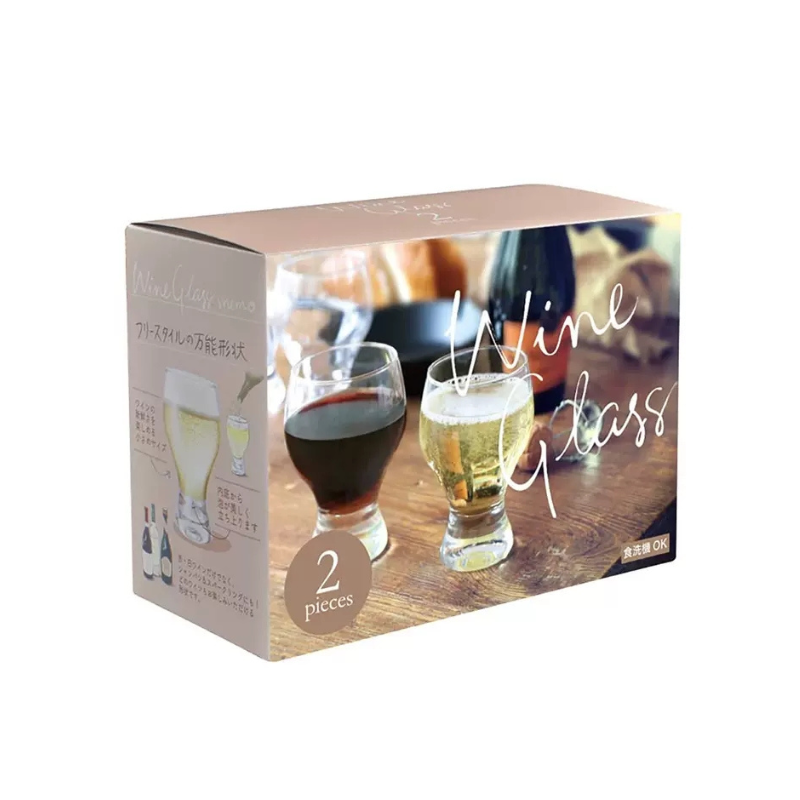 Toyo-Sasaki Japanese Dual-Purpose Craft Beer & Wine Glass Gift Set