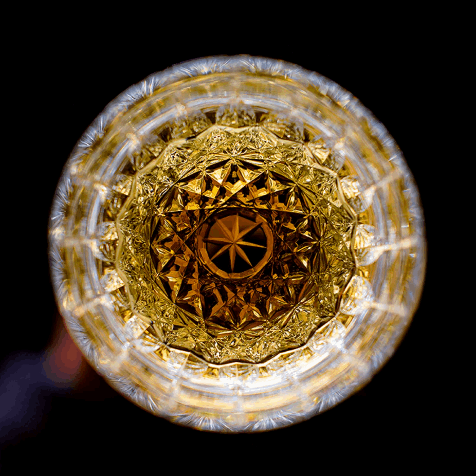 Edo Kiriko Diamond-Cut Whisky Glass