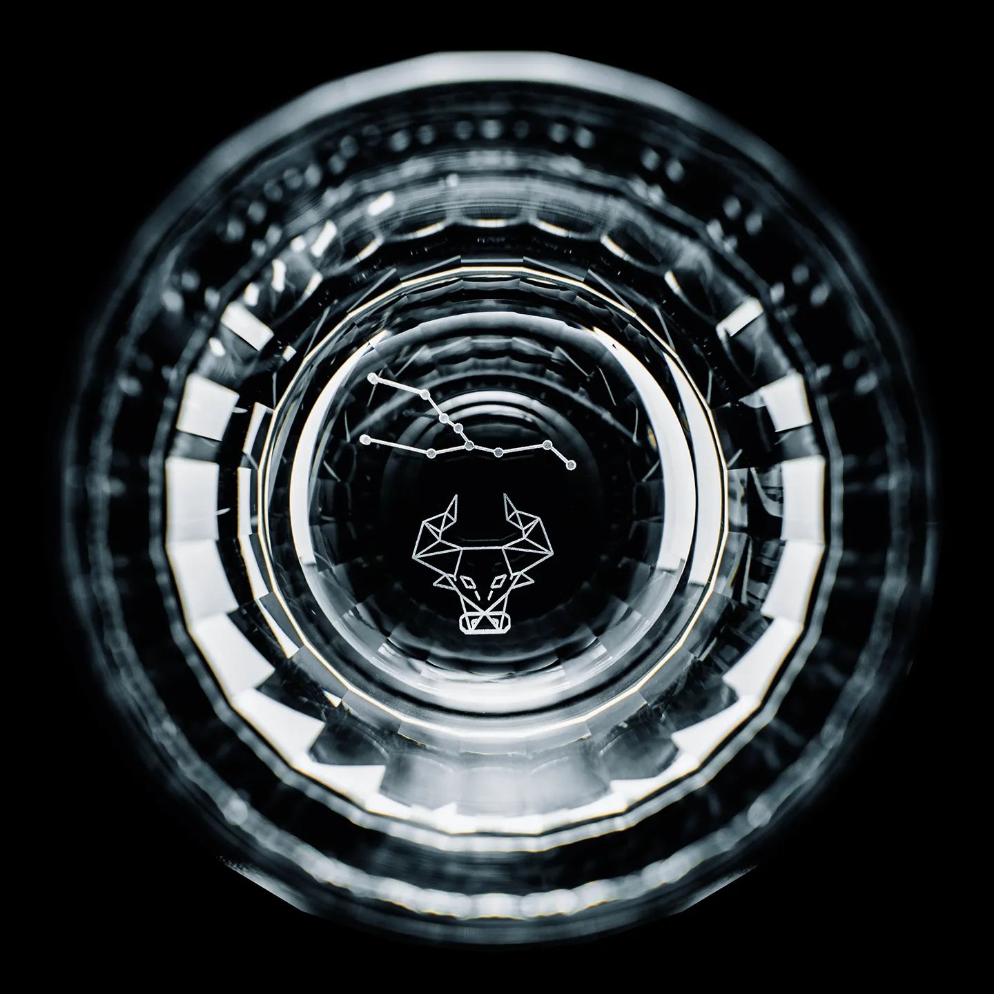 Edo Kiriko Zodiac Constellation Hand-Cut Whisky Glass