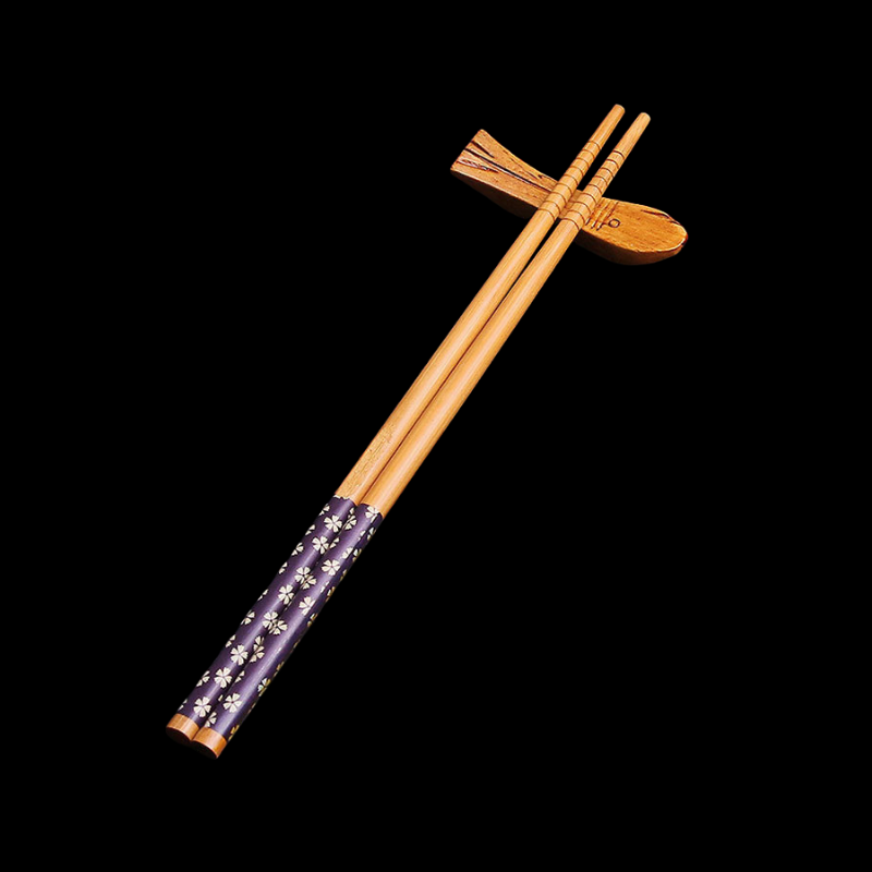 Japanese Handcrafted Sakura Bamboo Chopsticks Set