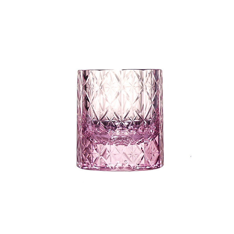 GOGLASSCUP Starburst K9 Crystal Edo Kiriko Whiskey Glass
